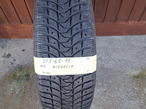205-65-15. m+s. 7mm.4шт.michelin.