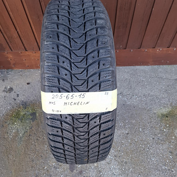 205-65-15. m+s. 7mm. 4 tk. michelin.