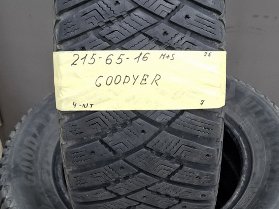 215-65-16. m+s. 7mm.4шт.Goodyear.