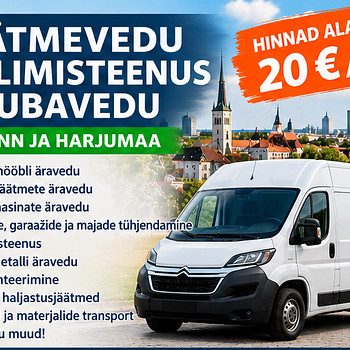 JÄÄTMEVEDU • KOLIMISTEENUS • KAUBAVEDU | TALLINN JA HARJU