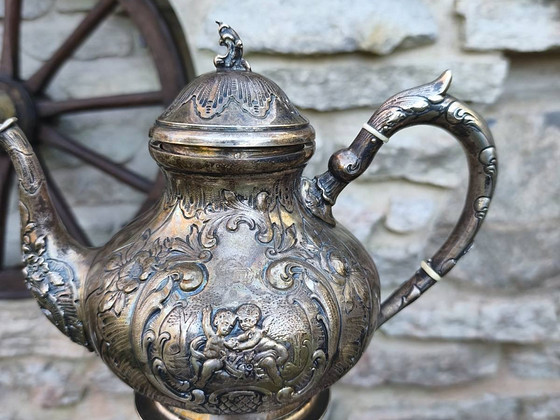Чайник серебренный/ Hõbedast teekann