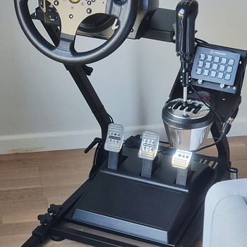 ETS2/ATS simulaatorikomplekt – T300 RS, TH8A, StreamDeck