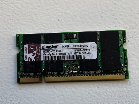 Kingston KVR667D2S5/2G