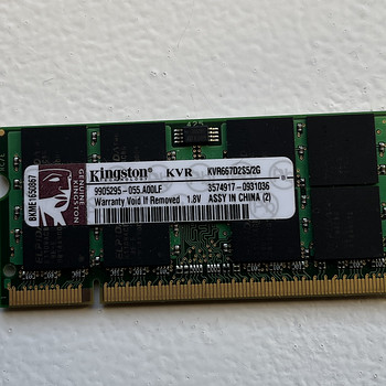 Kingston KVR667D2S5/2G