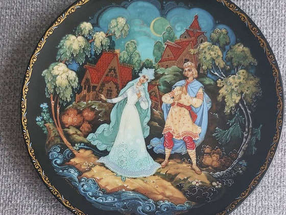 Коллекционная тарелка "Песня любви" (1990)