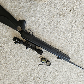 Hatsan 125TH (gaasivedru 36 J) + optika Vlife + adapter