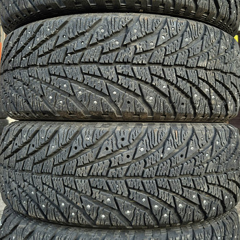R16 Sava шипованные шины 205/55/16 - 7.5mm - 95% шипов