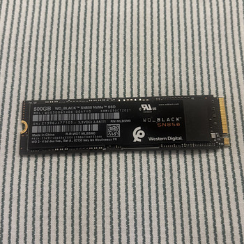WD Black SN850 500GB NVMe M.2 SSD PCIe 4.0