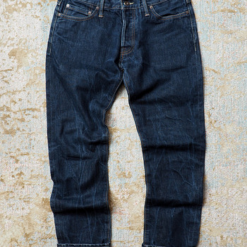 TELLASON Selvedge teksad Cone Denim Slim Tapered