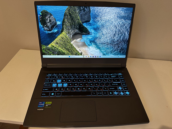 MSI Thin 15, 15,6'', FHD, 144 Гц, i7, 16 ГБ, 512 ГБ, RTX 305