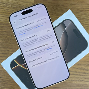 iPhone 16 Pro 128GB Gold как новый