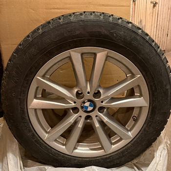 R19 оригинальный зимний комплект BMW 5x120 с ламельными шинами
