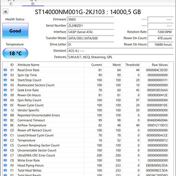 Жесткий диск (внешний) 14TB б/у, Seagate