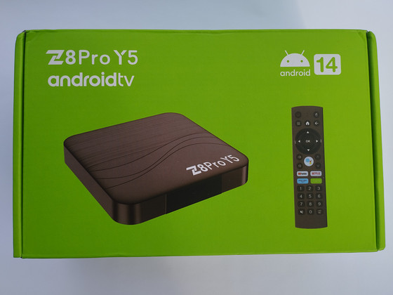 TV Box Z8 Pro Y5 Amlogic S905Y5 4GB/32GB 4K 8K dual WiFi6 An