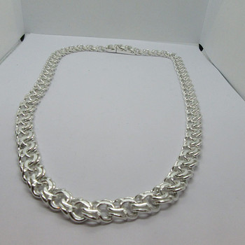 Серебряная цепочка бисмарк