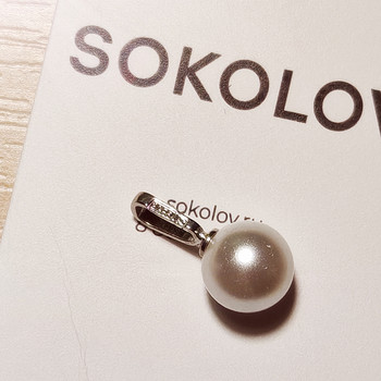 Подвеска серебро Sokolov