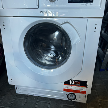 Стиральная машина Whirlpool, 7 кг, встраиваемая, 1400 об/мин