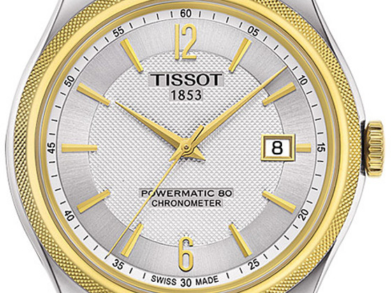 Часы Tissot Ballade Powermatic 80 COSC нержавеющая сталь серебро золото