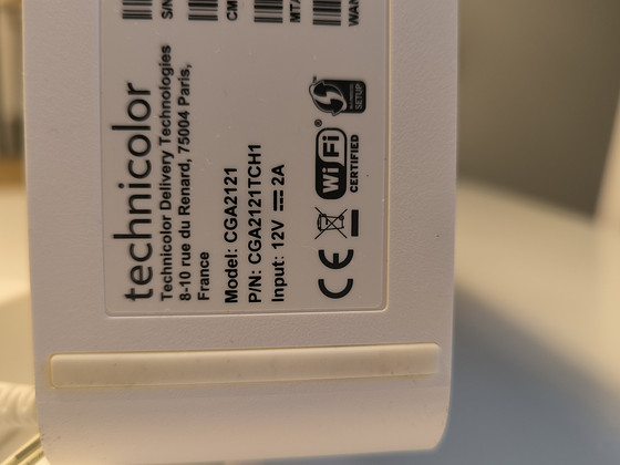 Кабельный модем и Wi‑Fi роутер Technicolor CGA2121