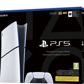 PlayStation 5 Digital Edition 825GB в комплекте с оригинальн