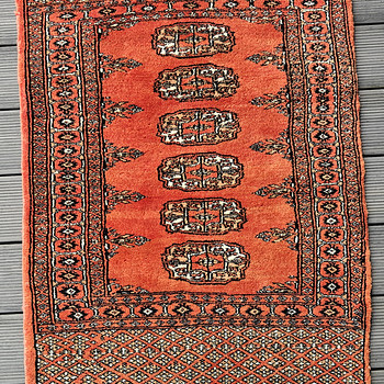 Müüa kasutatud idamaine villane vaip 60 x 86 cm