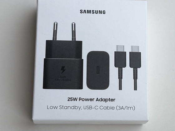 Samsung USB-C 25W Black - Power adapter and USB-C cable
