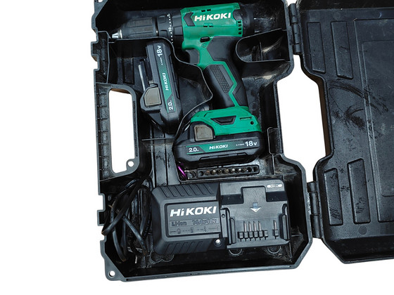 Akutrell Hikoki DV 18DA + Aku 2,0AH 2tk + Laadija + Kohver