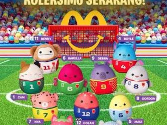 Игрушки McDonald разные серии