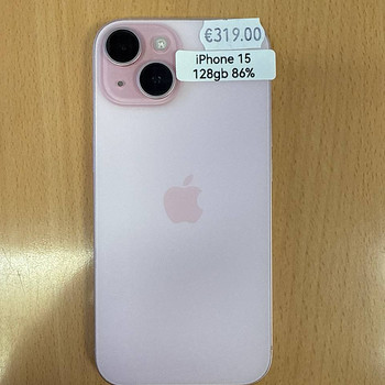 Apple iPhone 15 128Gb Roosa v heas korras