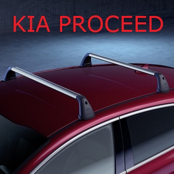 KIA PROCEED рамки/поперечины на крышу для бокса / крепления для велосипеда