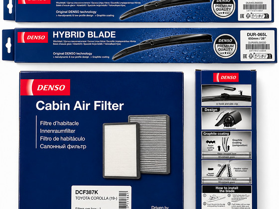 Uued DENSO kojamehed ja salongifilter – Toyota RAV4