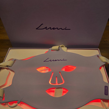 Малоиспользованная LED-маска для светотерапии лица Lumi