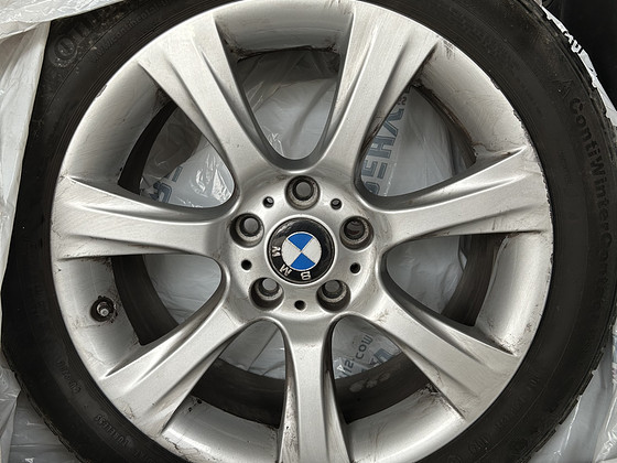 Литые диски BMW 18" (396) с шинами Continental (4 шт.)