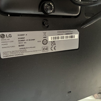 LG monitor 32 tolli, 4K 32UN880P-B 3840x2160