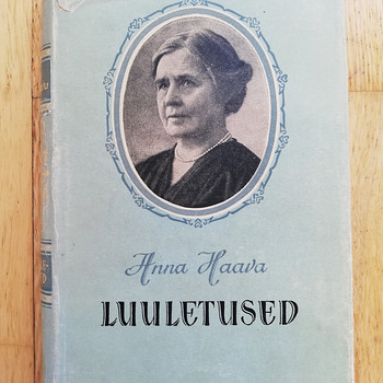 Anna Haava «Luuletused», 1954