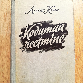 Albert Kahn "Kodumaa reetmine", 1952