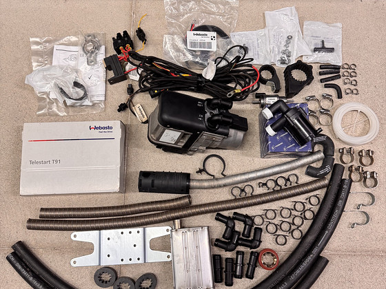 Webasto Evo 4 Diisel + Telestart T91