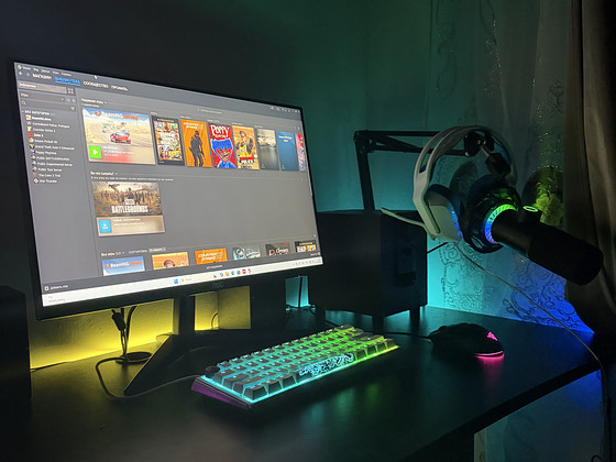 Мощный игровой ПК + полный сетап | RTX 4060 + Ryzen 7 7800X3