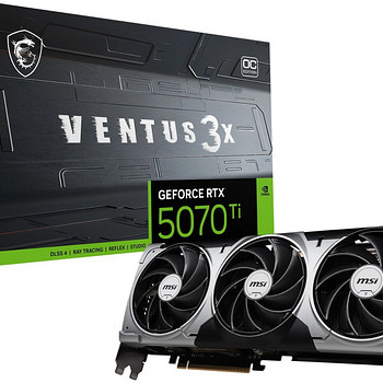 MSI GeForce RTX 5070 Ti 16G VENTUS 3X OC DLSS 4