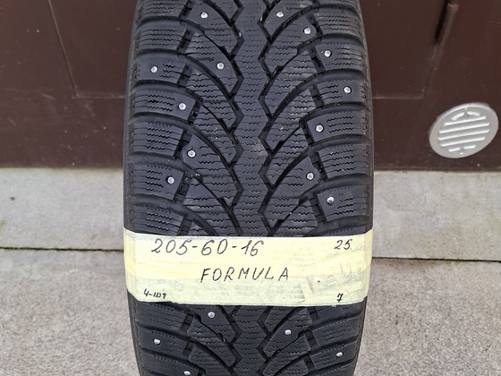 205-60-16. naastrehvid. 7 mm. 4 tk. Formula.