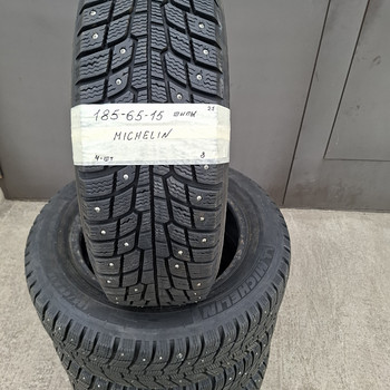 185-65-15. шипы. 8мм.4 шт.Michelin.