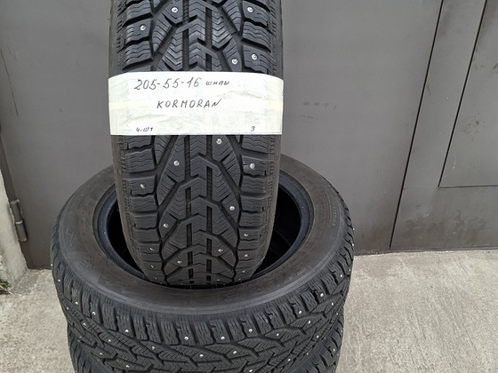 205-55-16.naastud.9mm.4tk.Kormoran.