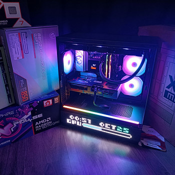 Ryzen 7 9800X3D / RX 9070 GRE / 32GB DDR5 / AIO / WIN 11