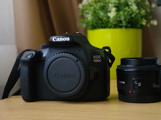 Canon 1300d+50mm 1.8