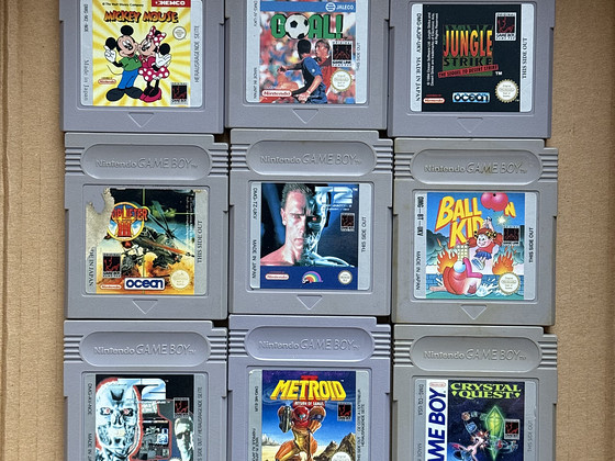 Nintendo GameBoy mängud