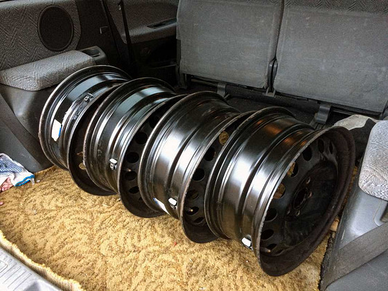 FORD veljed R16 rehvirõhuanduritega. Komplekt 4 tk