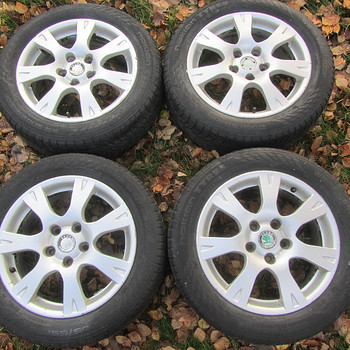 Skoda, VW R16 5x112 originaal veljed