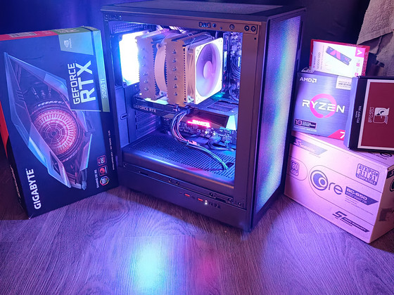 Ryzen 7 5800X3D / RTX 3060 TI / ARGB / 1TB M.2 / WINDOWS 11