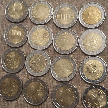 Eesti mündit 2 euro - 16/19