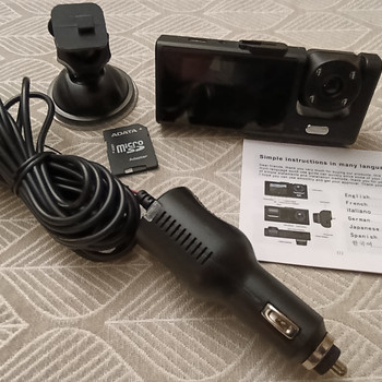 Видеорегистратор с 2 камерами + 32 GB